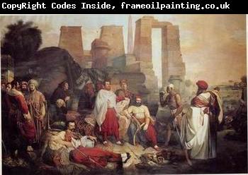 unknow artist Arab or Arabic people and life. Orientalism oil paintings 70
